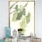 Designart - Watercolor Gingko Leaves I - Cabin & Lodge Canvas in Gold Frame